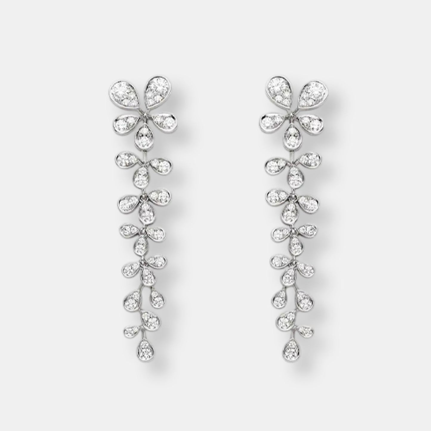 Boucles d'oreilles transformables joséphine aigrette impériale