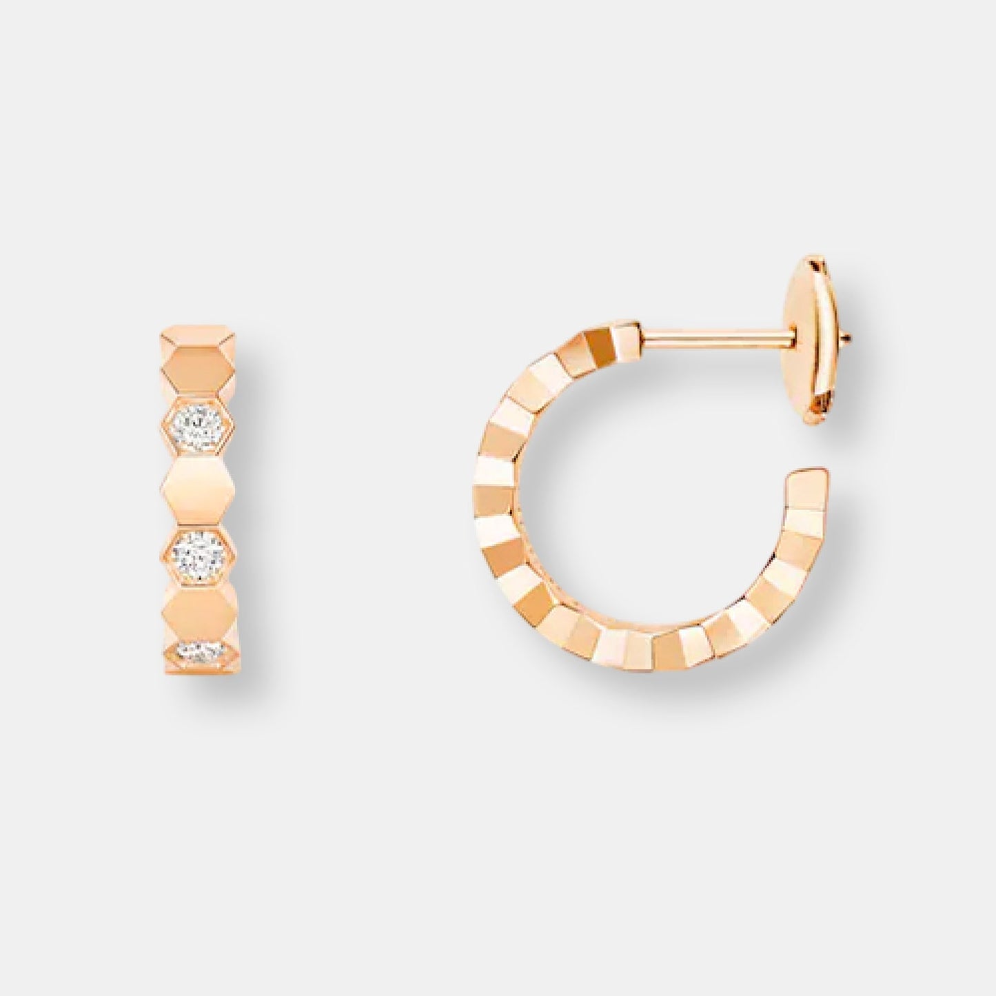 Boucles d'oreilles créoles  bee de chaumet