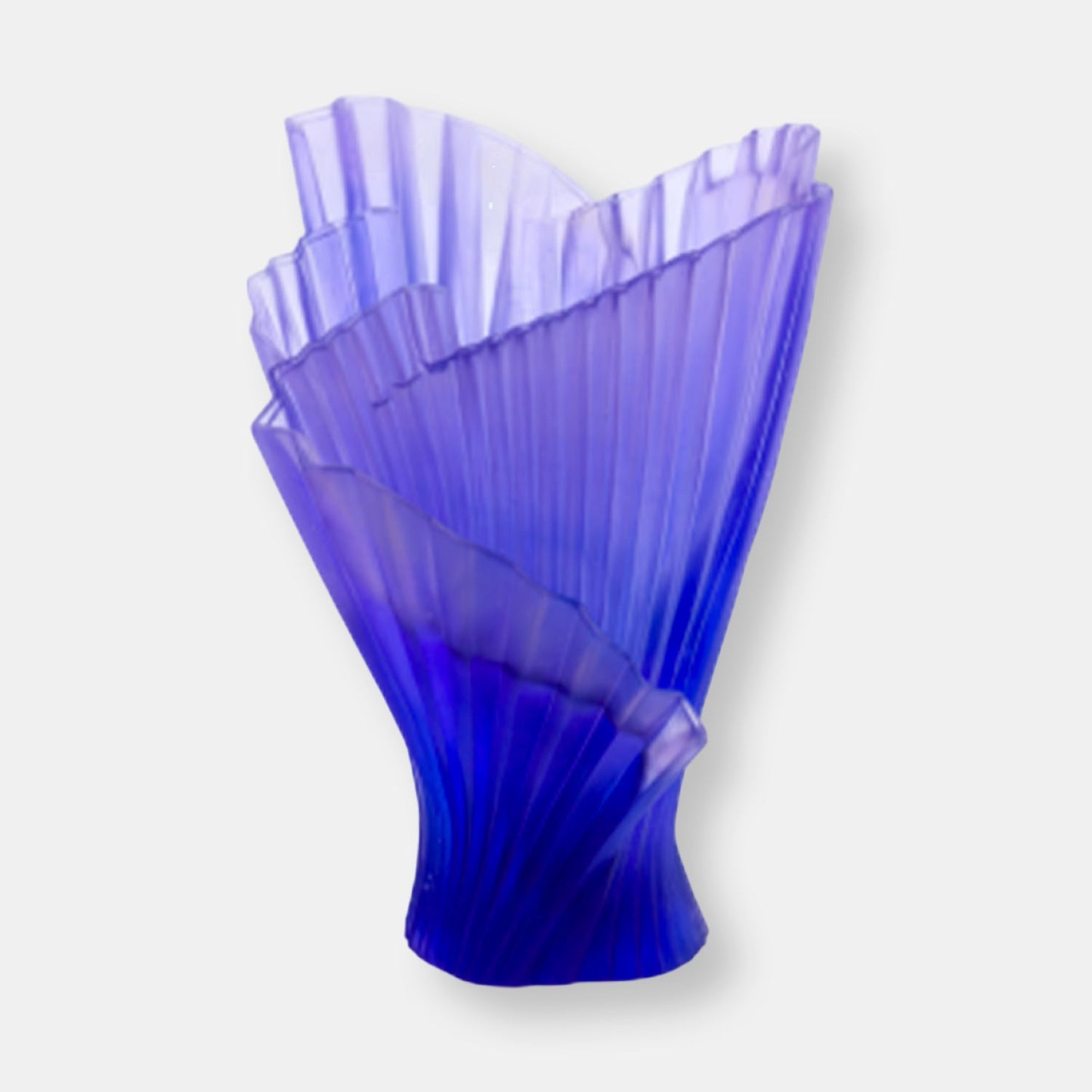 Vase moyen modele plisse croisiere - edition numérotée