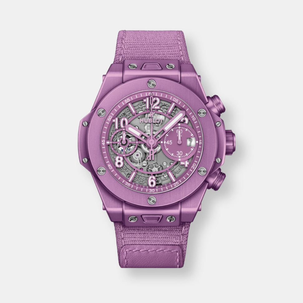 Montre big bang unico summer purple