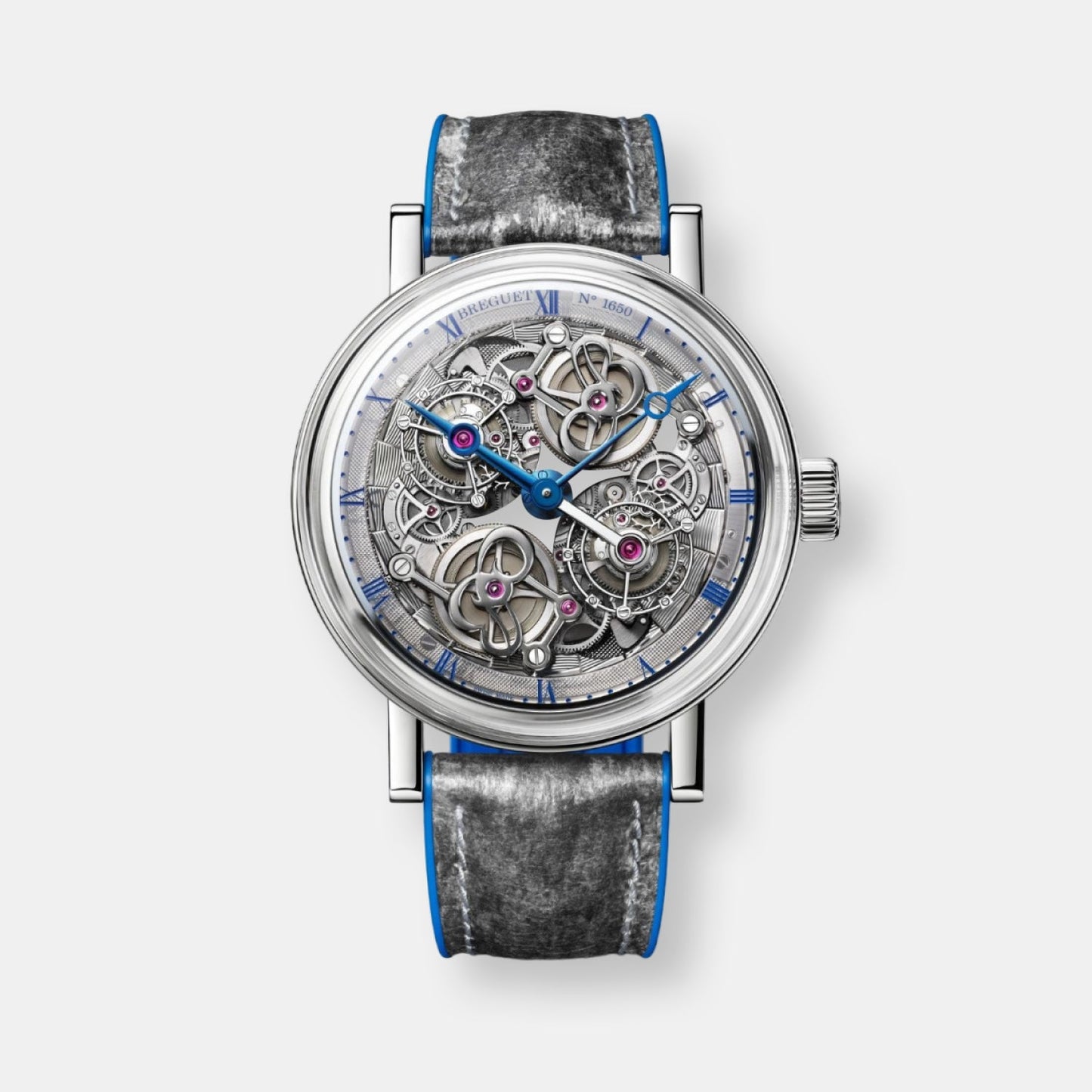 Montre classique double tourbillon 5345 "quai de l'horloge"