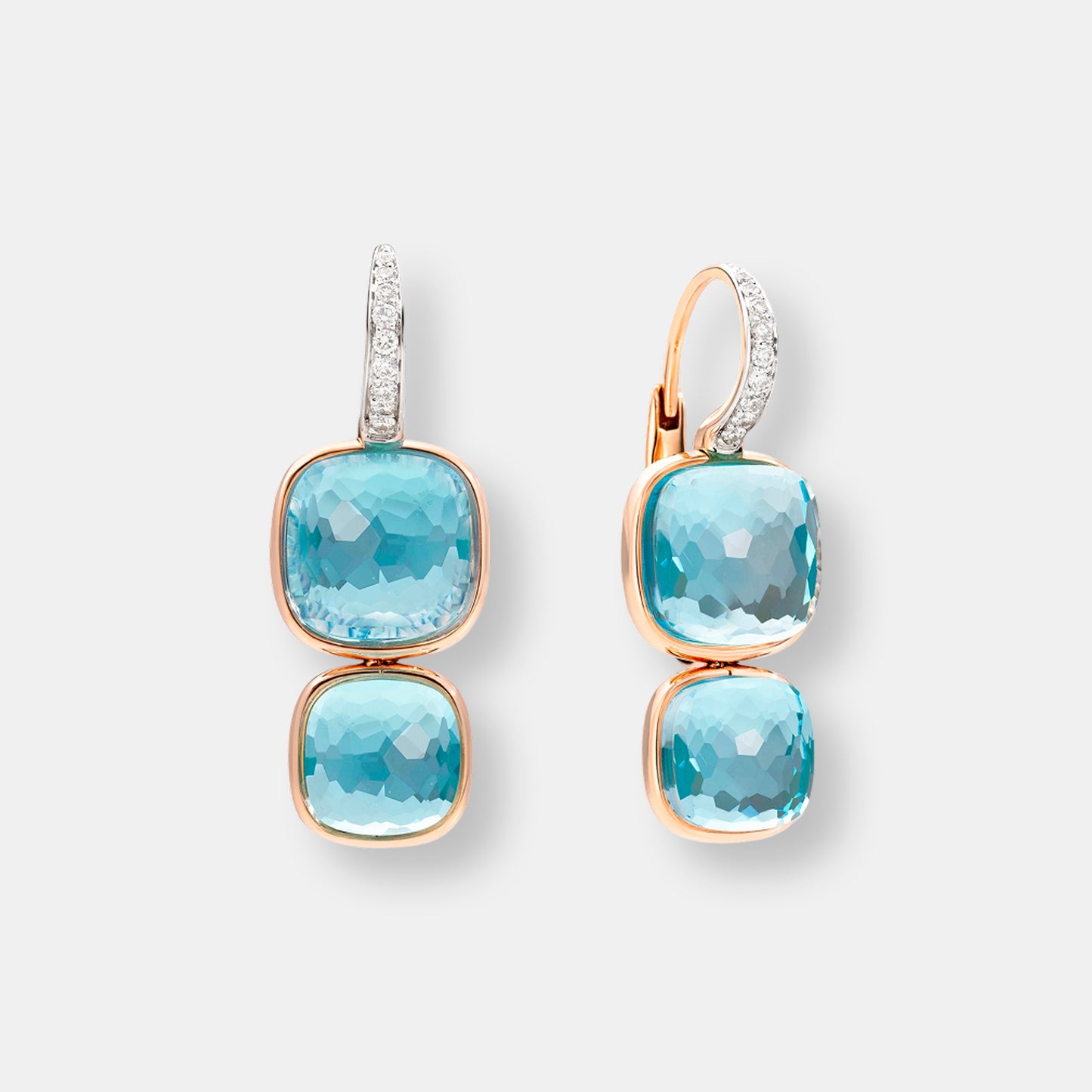 Pendants d'oreilles nudo