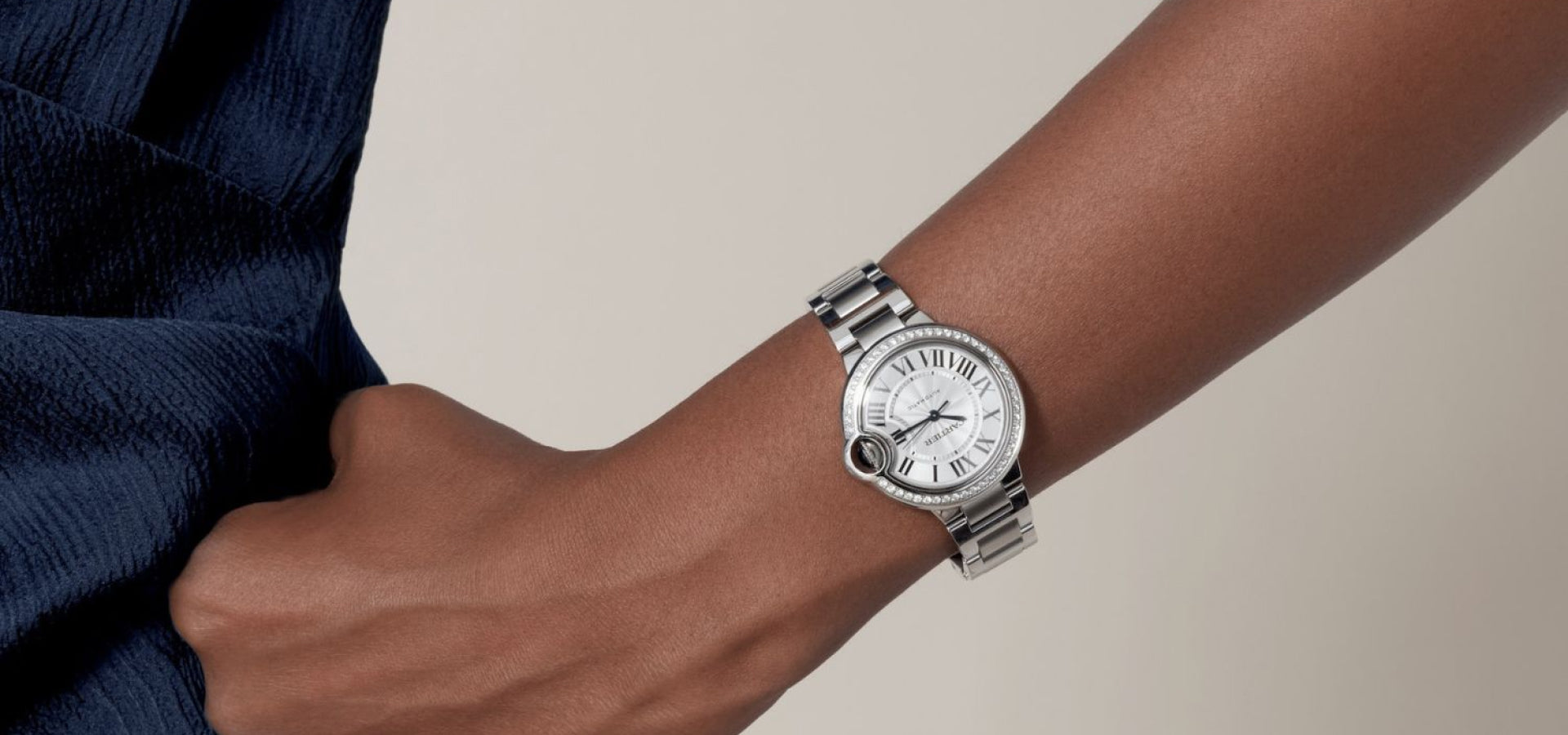 Montre ballon bleu de cartier
