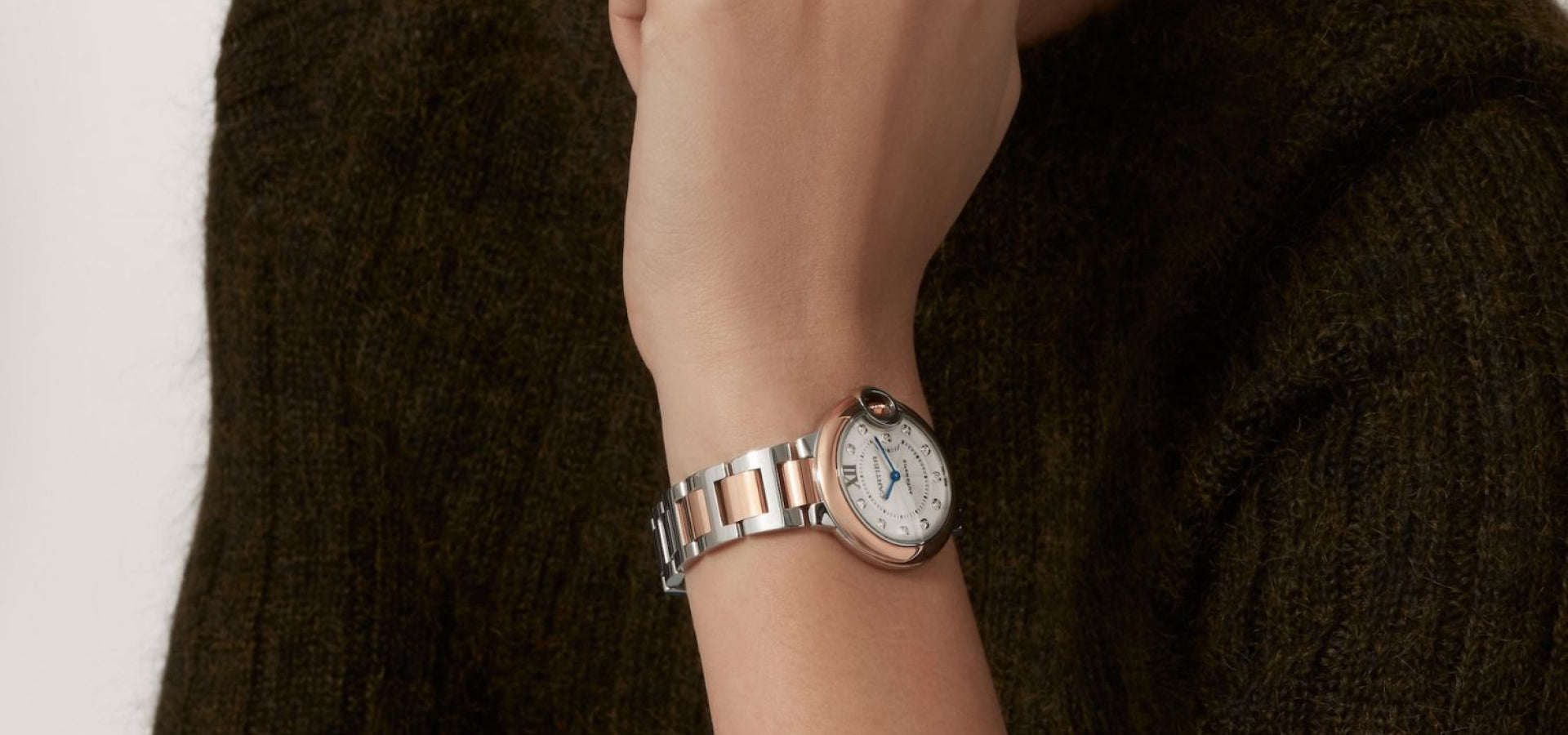Montre ballon bleu de cartier