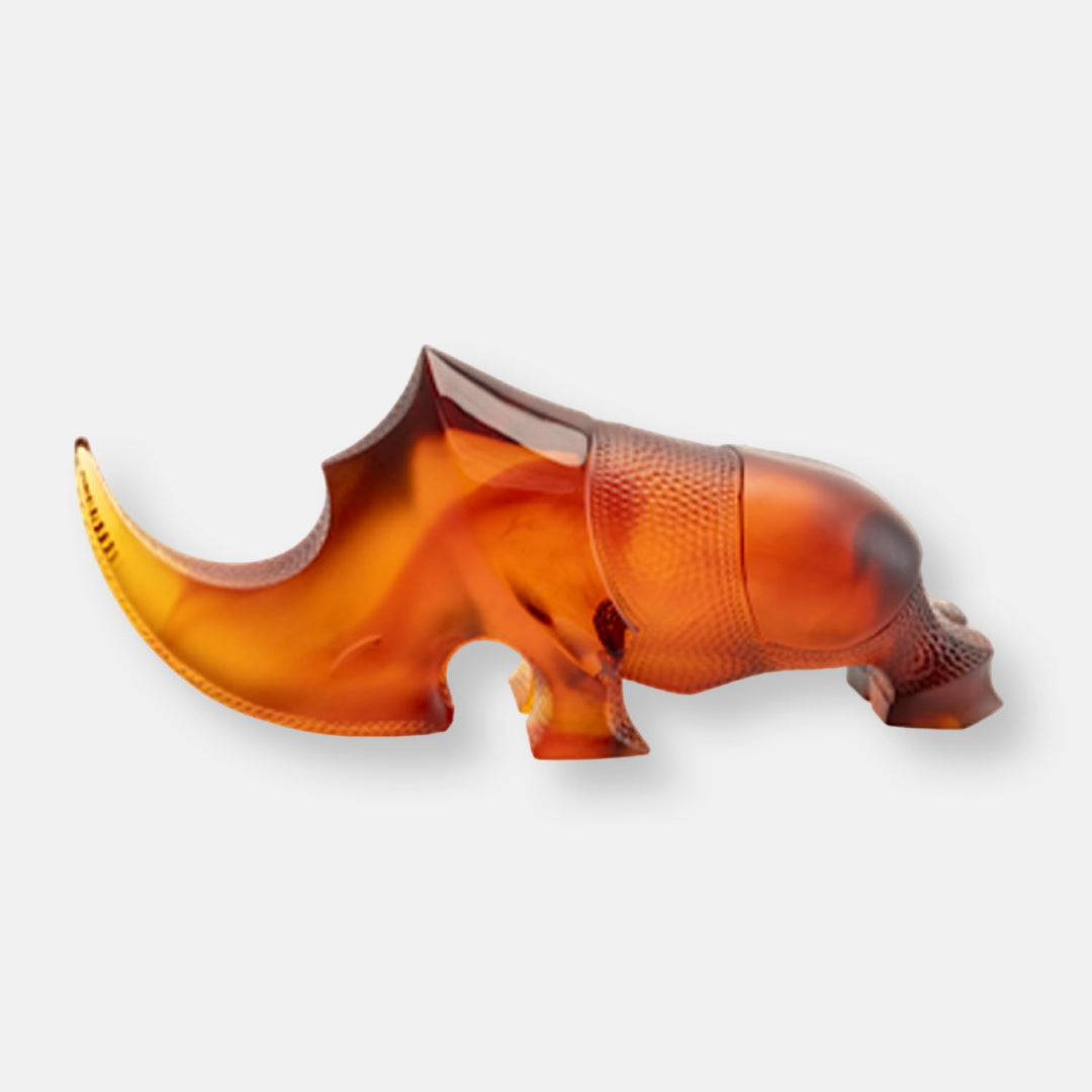 Rhinocéros ongava ambre de gé pelliniedition limitée à 125 exemplaires