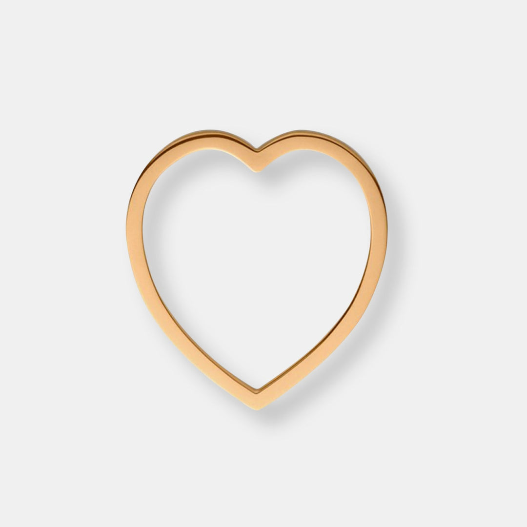 Bague antifer heart en or rose