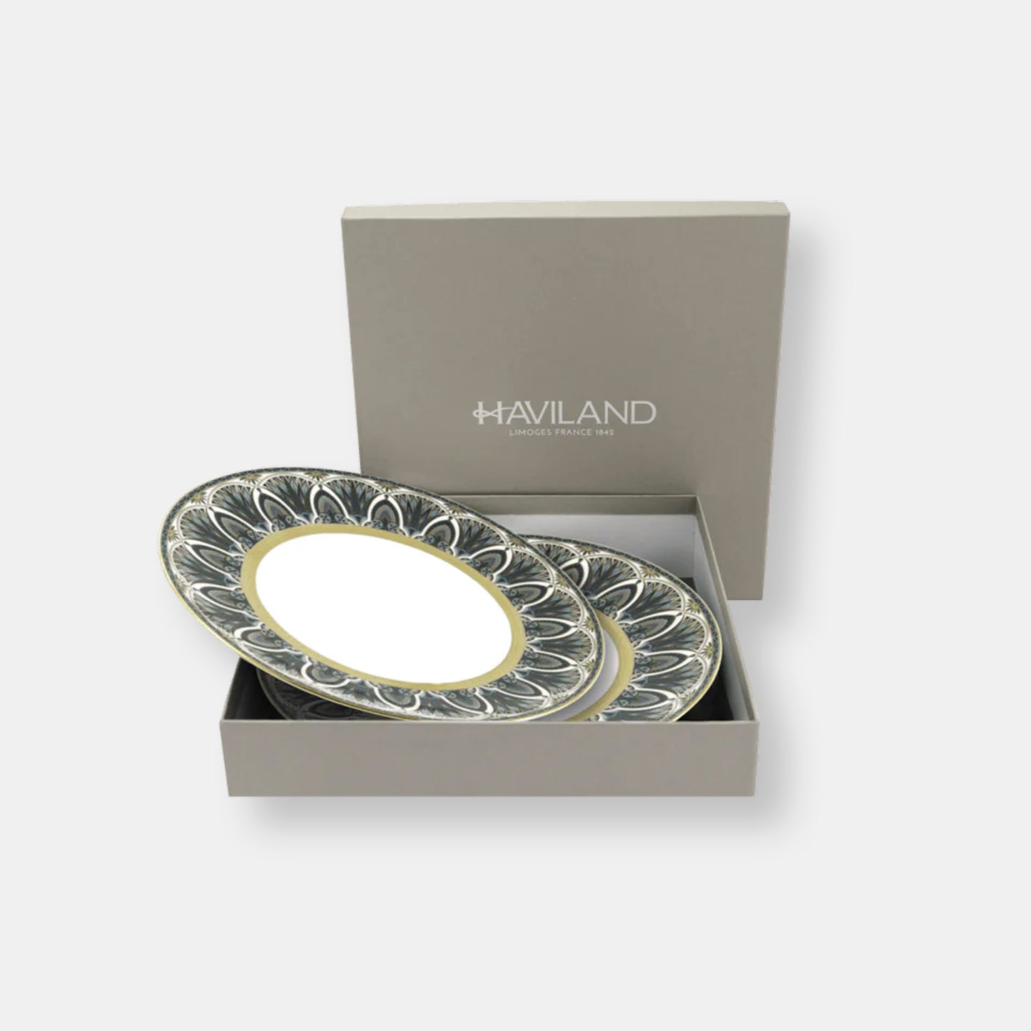 Rêves du nil coffret 2 assiettes gastronomie