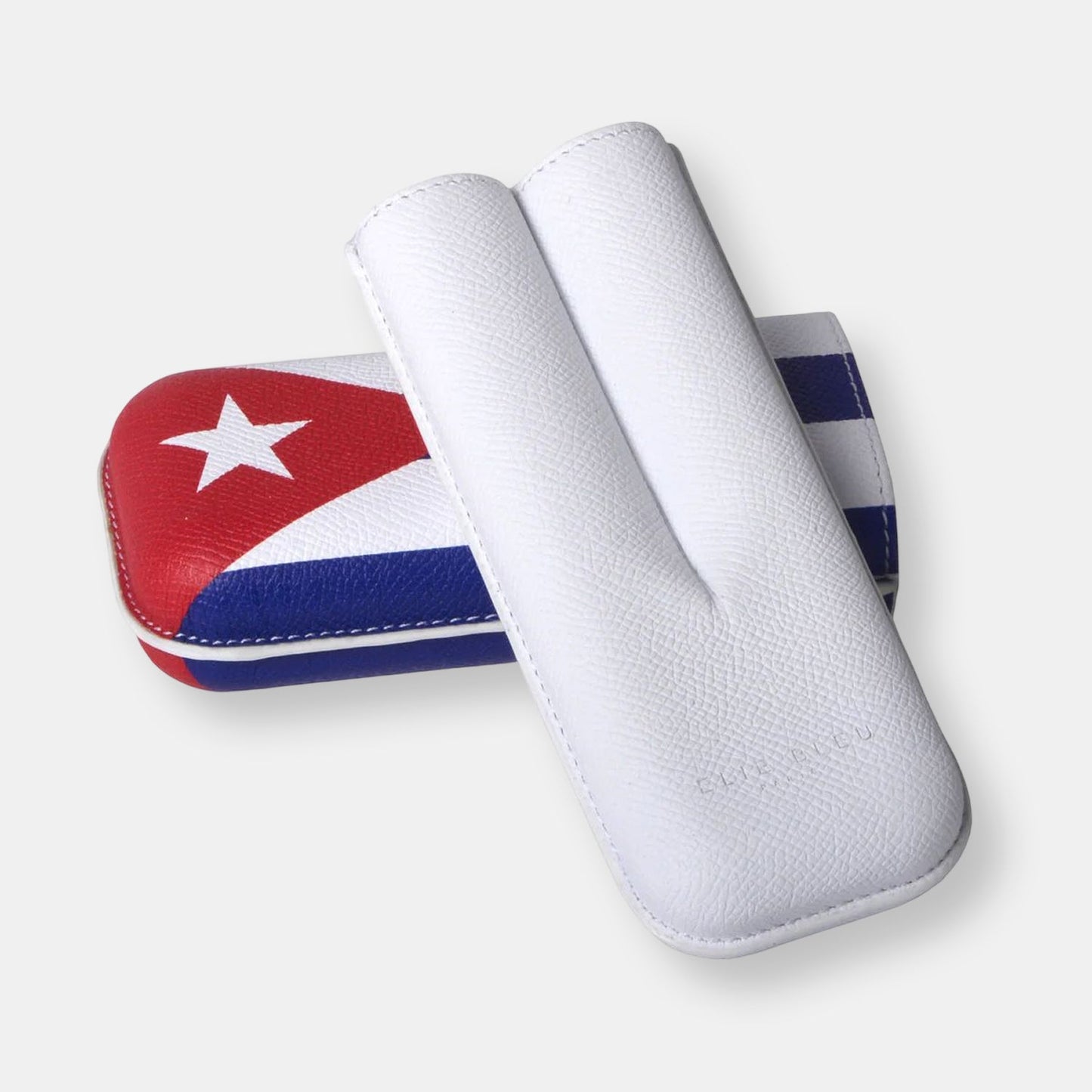 Etuis à cigares drapeau cubain - 2 cigares calibre 27