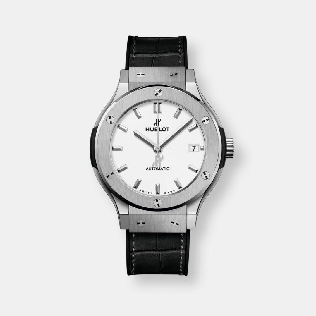 Montre classic fusion titanium opalin