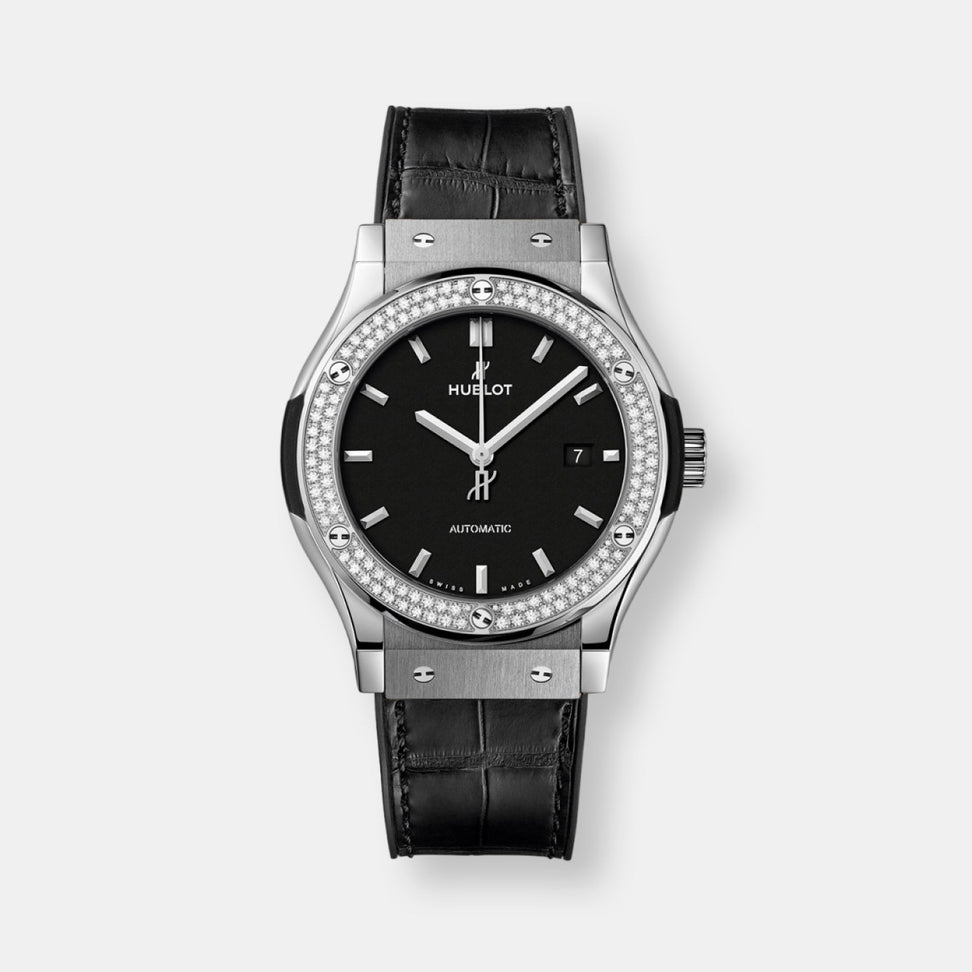 Montre classic fusion titanium diamonds