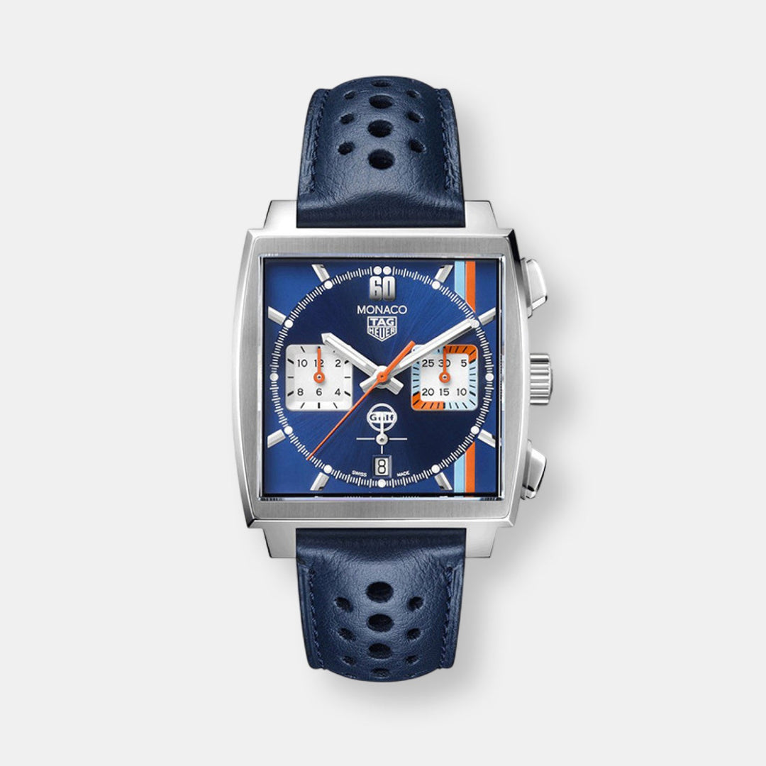 Montre tag heuer monaco x gulf