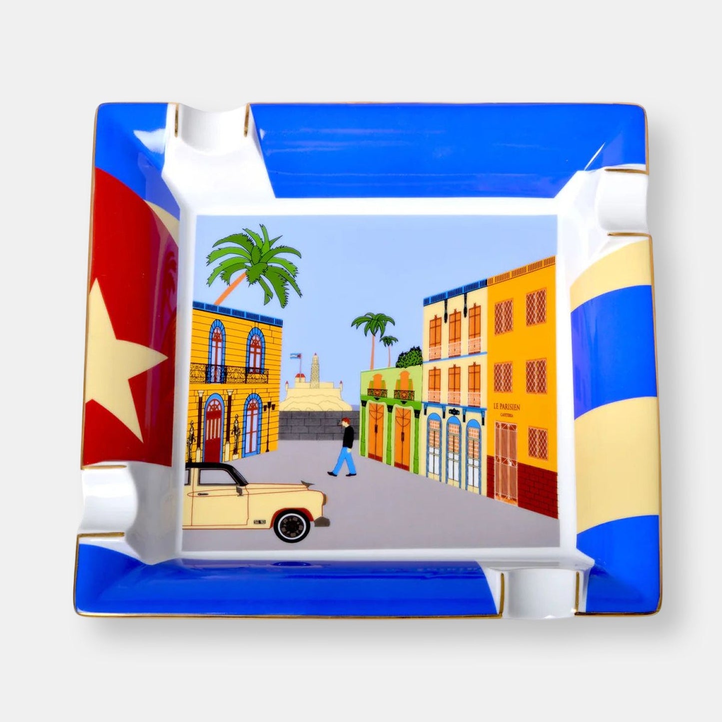 "casa cubana" - cendrier porcelaine