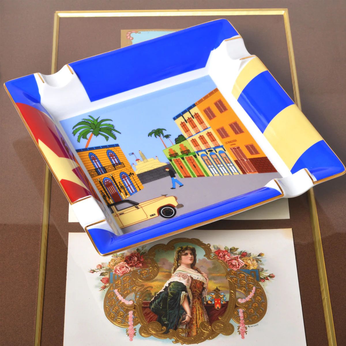 "casa cubana" - cendrier porcelaine