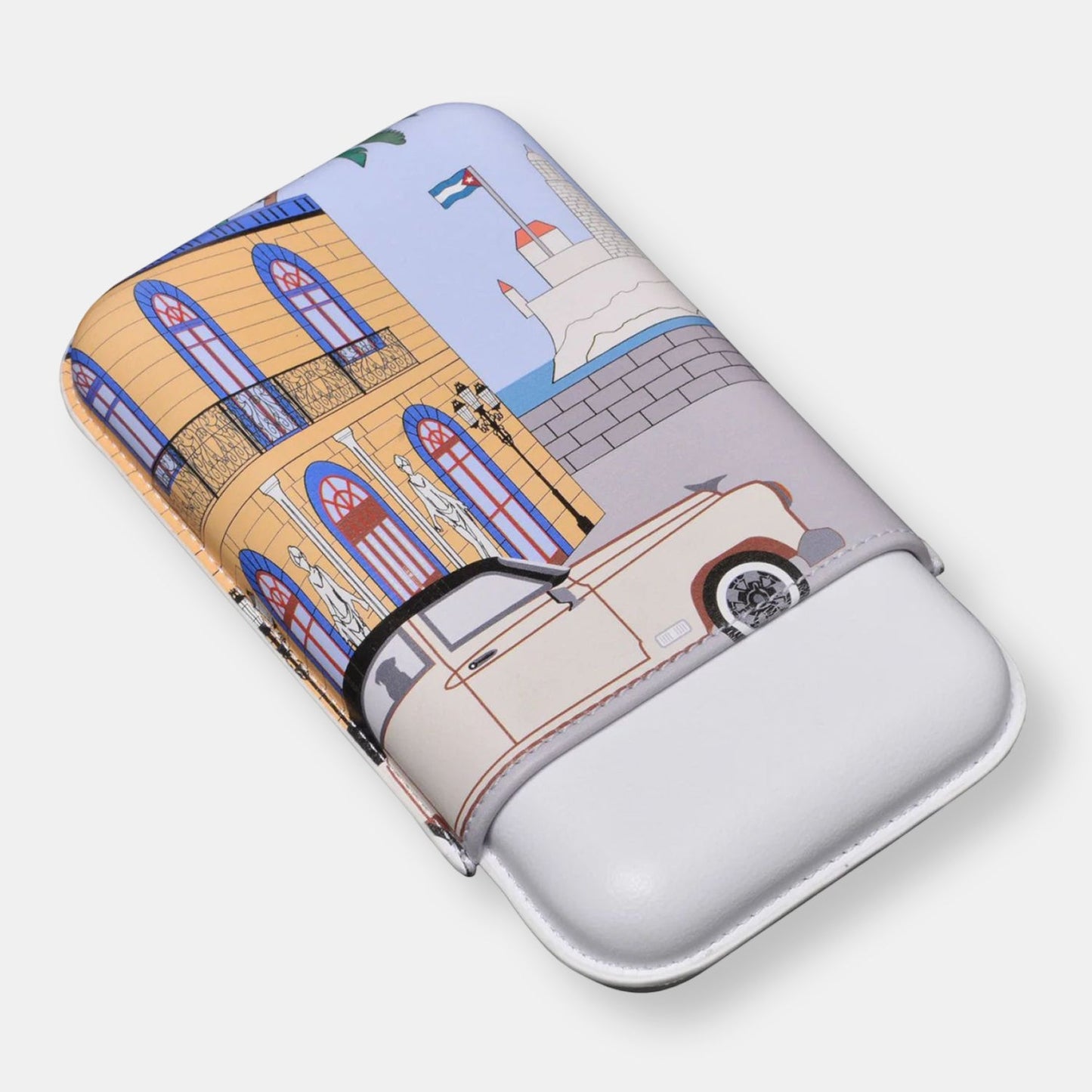 Etui cuir "casa cubana le parisien" 3 cigares calibre 27