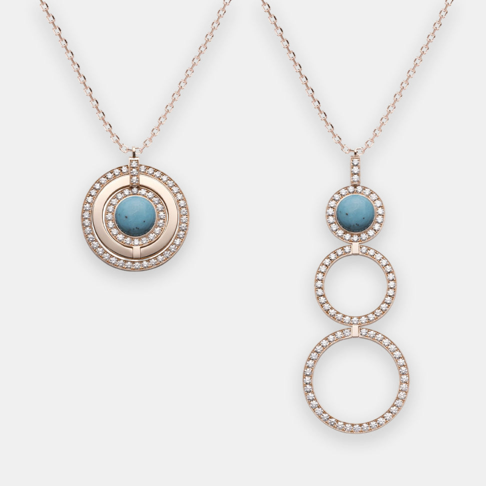 Pendentif saturn pm