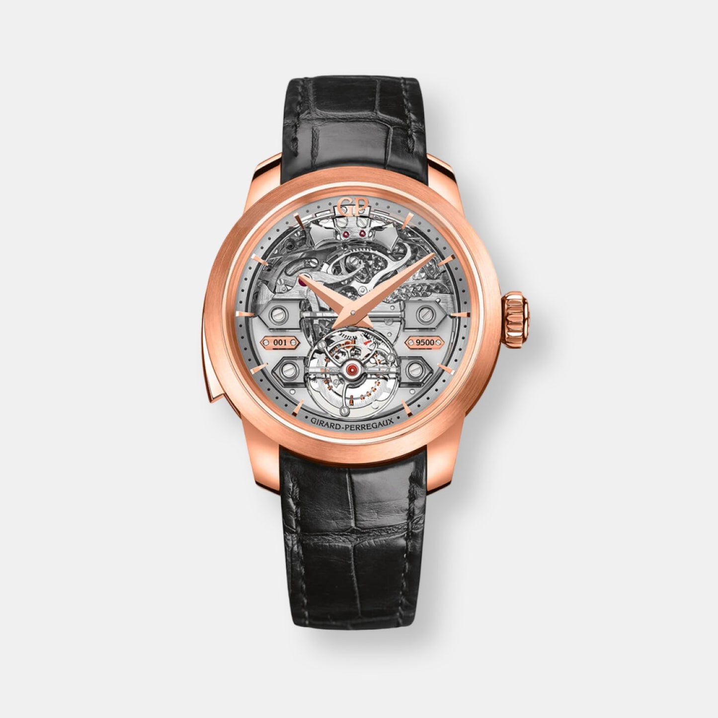 Montre minute repeater tourbillon with bridges