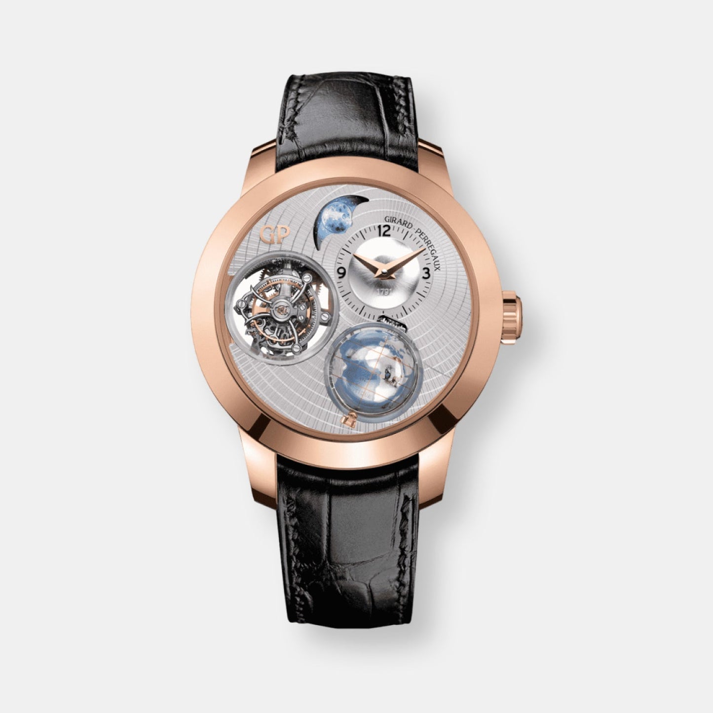 Montre planetarium tri-axial