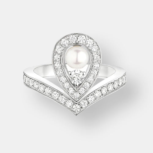 Bague joséphine aigrette