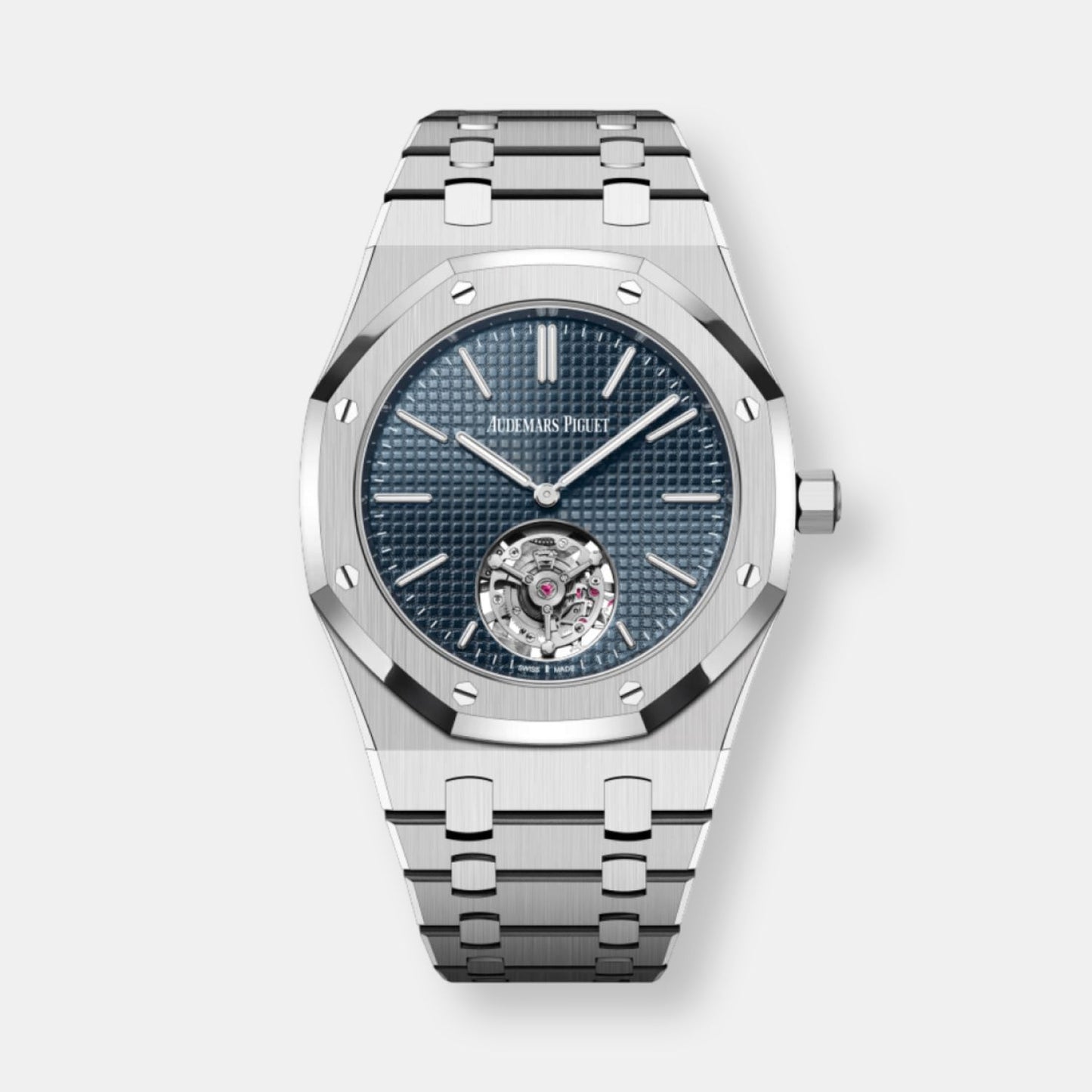 Montre royal oak tourbillon volant automatique extra-plat