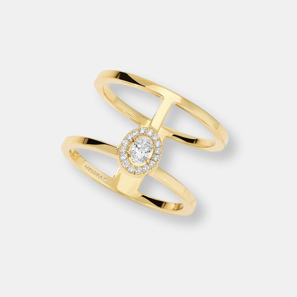 Bague glam'azone 2 rangs