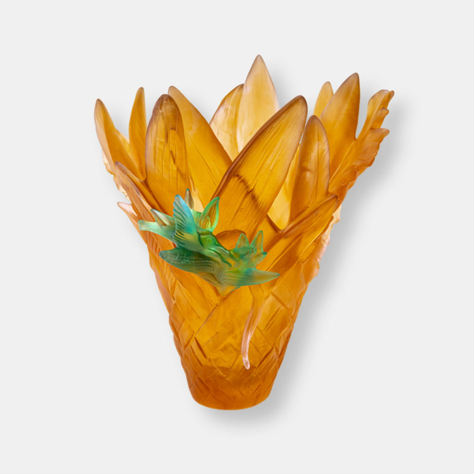 Vase grand modèle tressage paradis