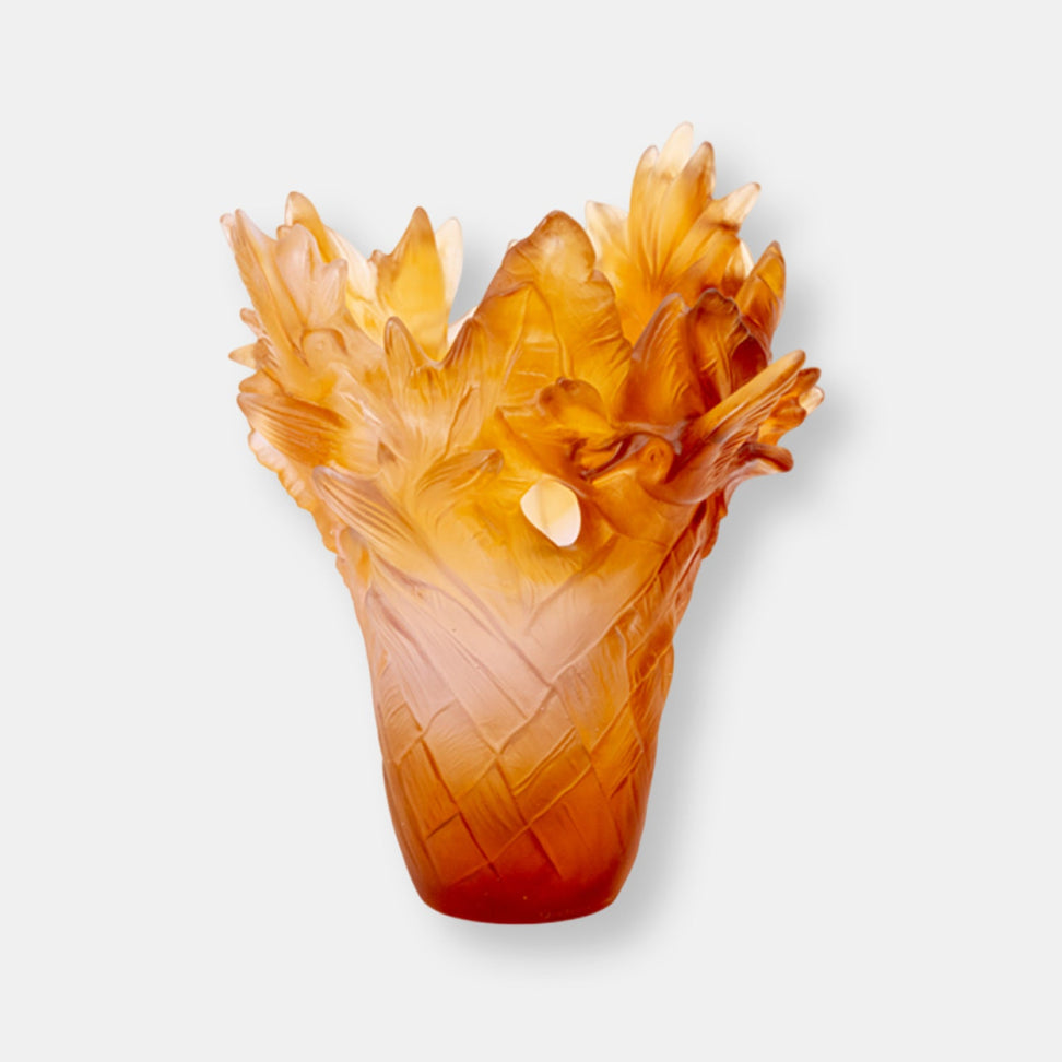 Vase moyen modèle tressage paradis