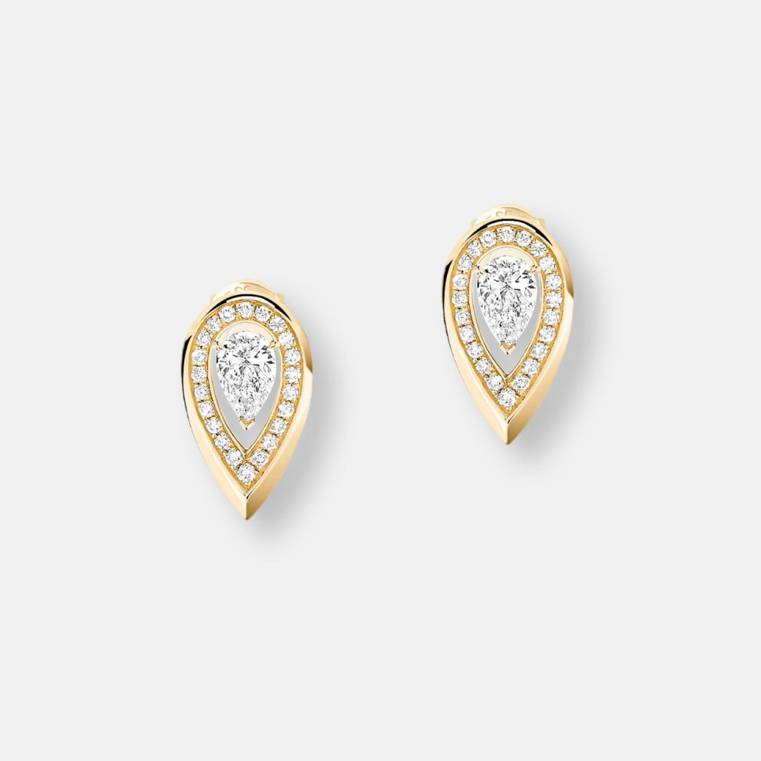 Boucles d'oreilles fiery 0.10ct