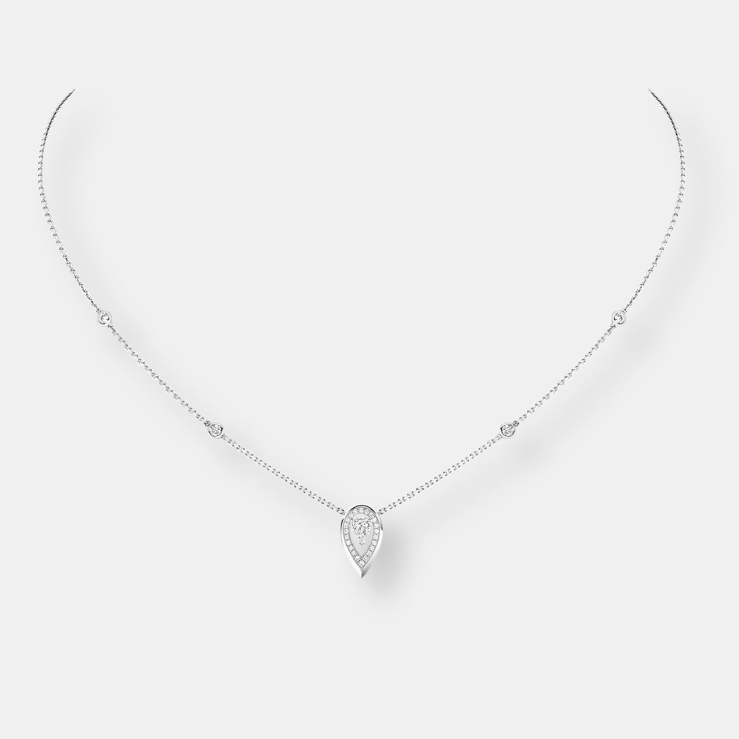 Collier fiery 0.10ct