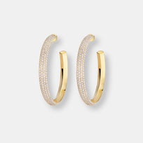 Boucles d'oreilles créoles divine enigma gm