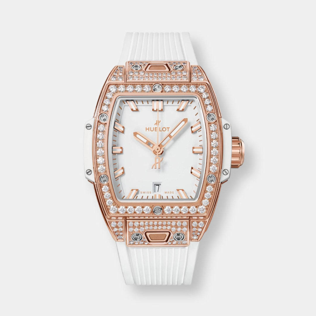 Montre spirit of big bang king gold pavé