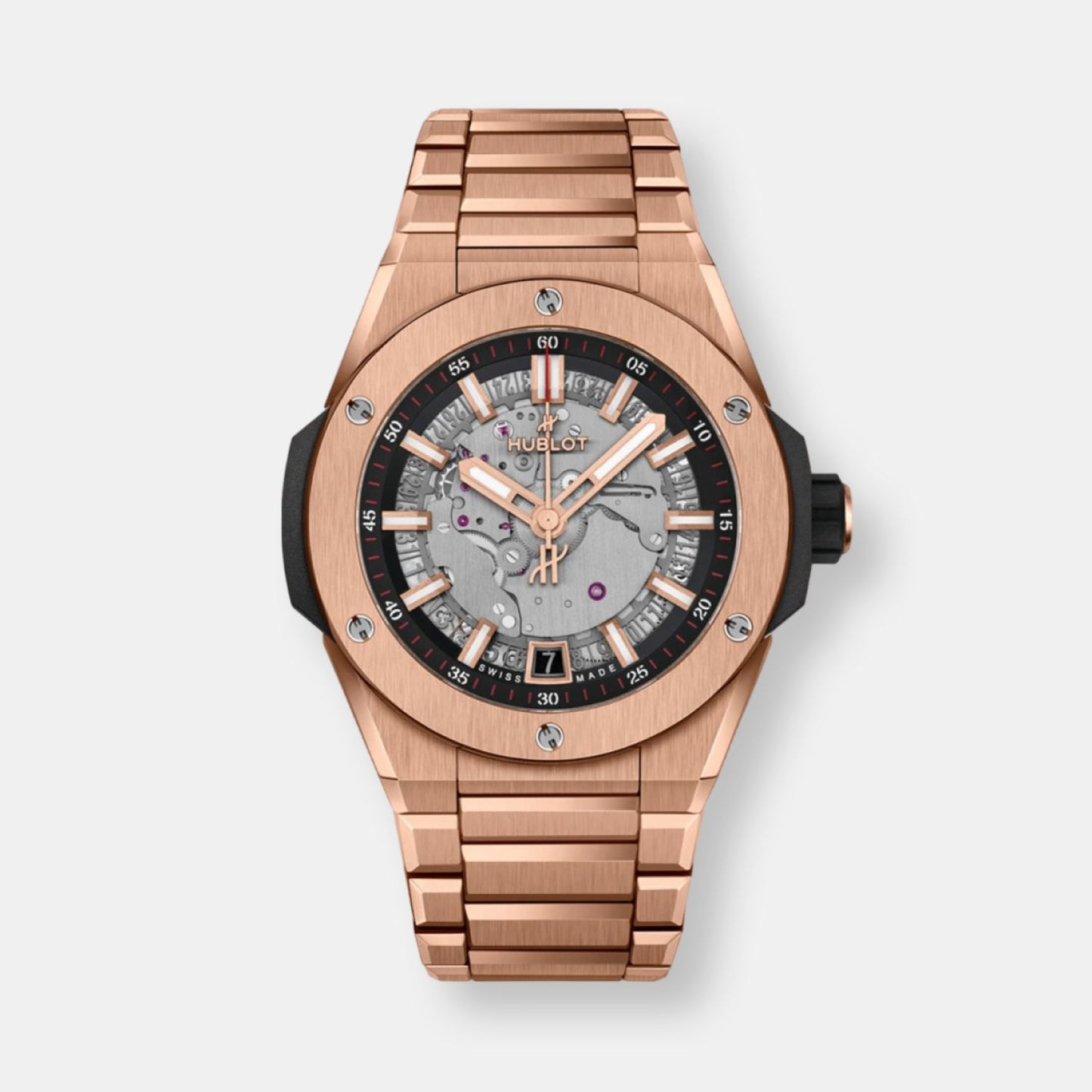 Montre big bang integral time only king gold