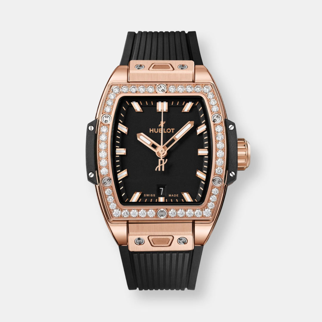 Montre spirit of big bang king gold diamonds