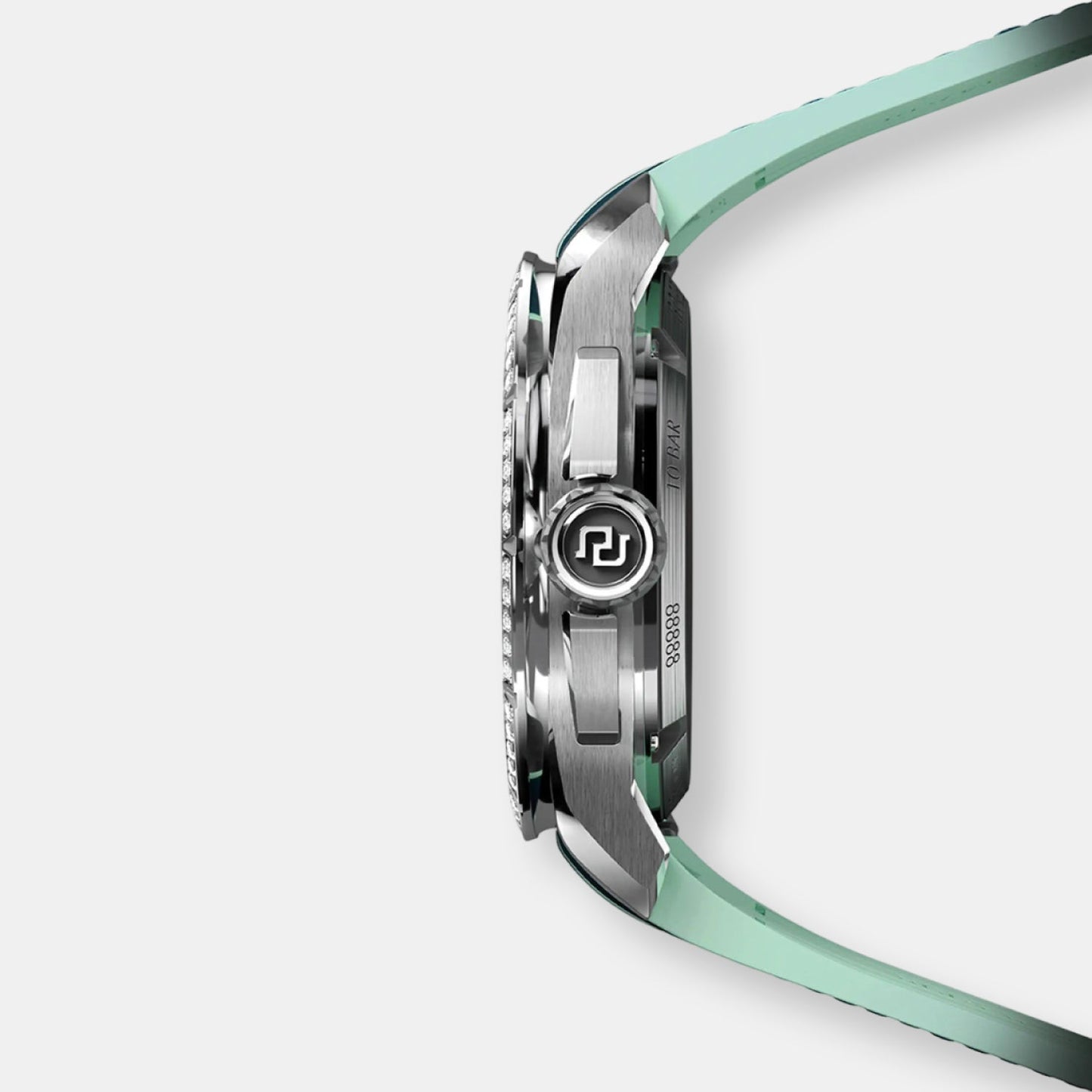 Montre excalibur blacklight mb or blanc 42mm