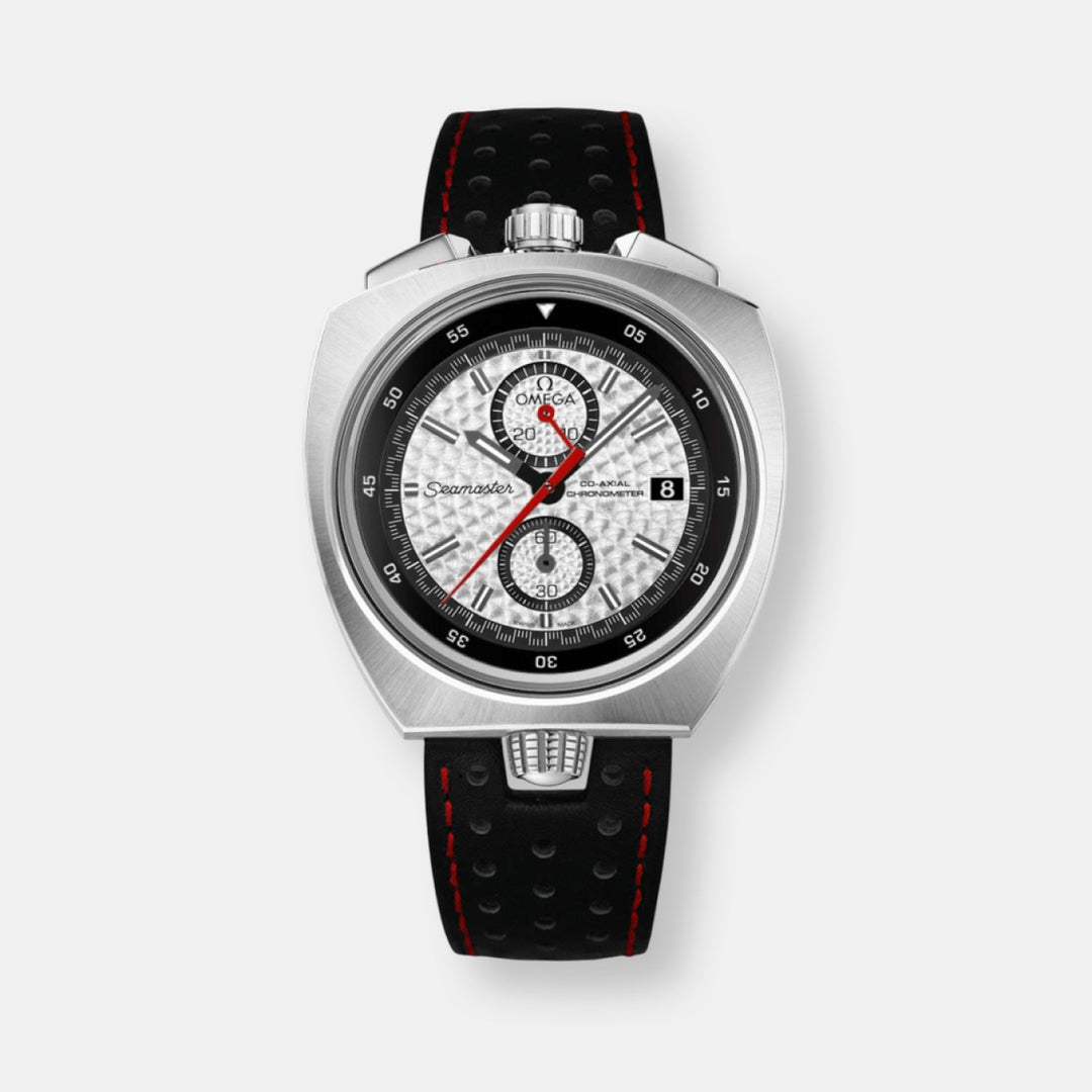 Montre seamaster bullhead chronographe co‑axial chronometer 43x 43mm