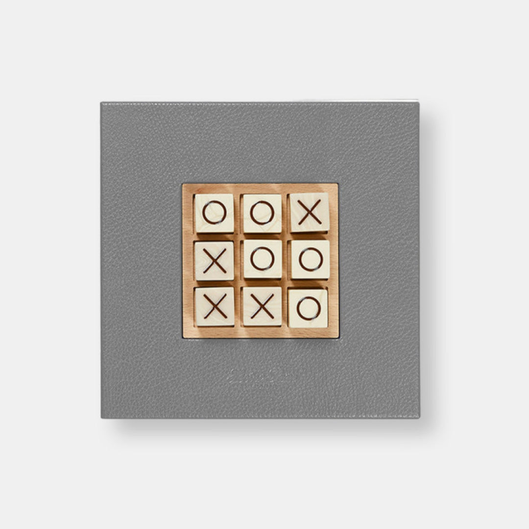 Tic tac toe buffle gris