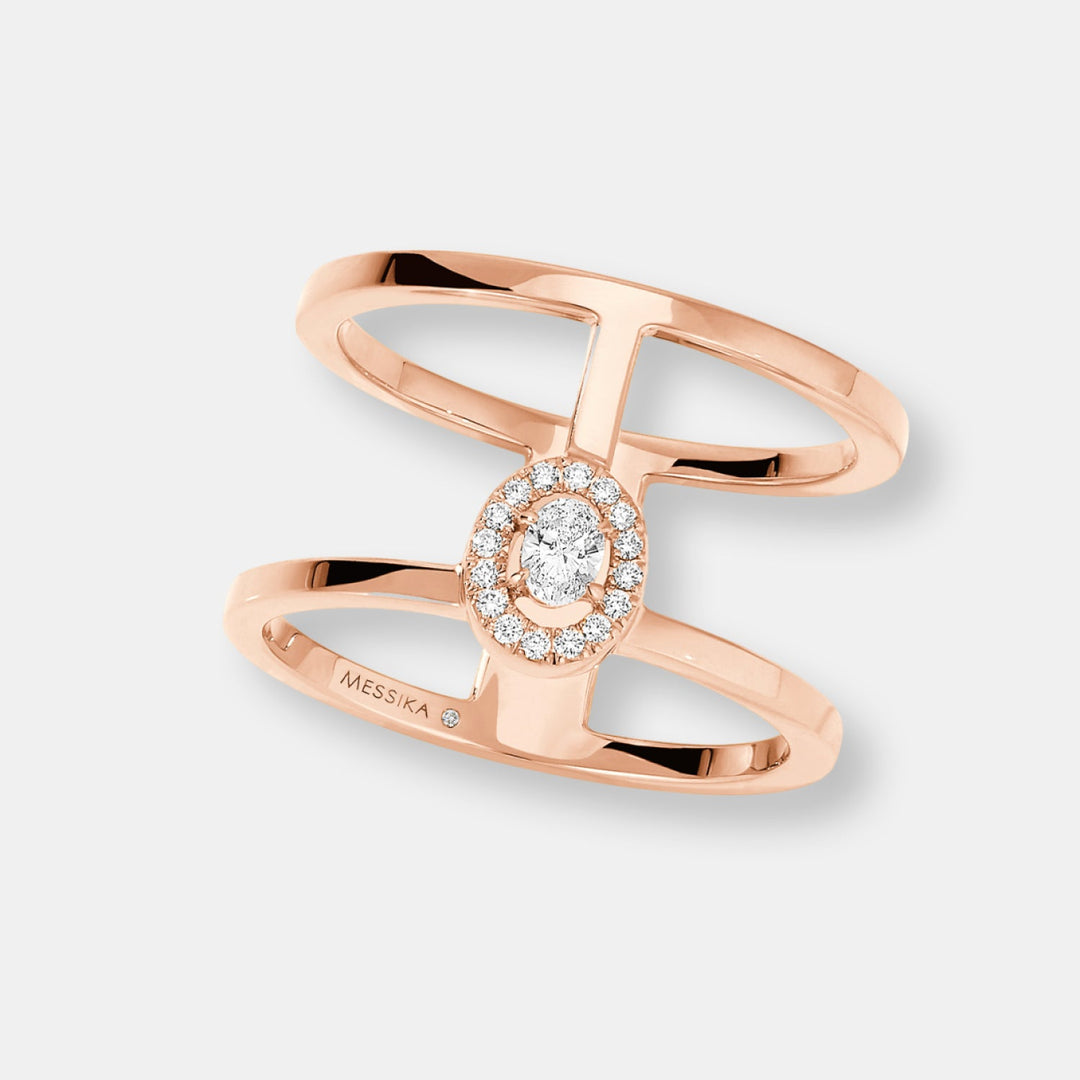Bague glam'azone 2 rangs