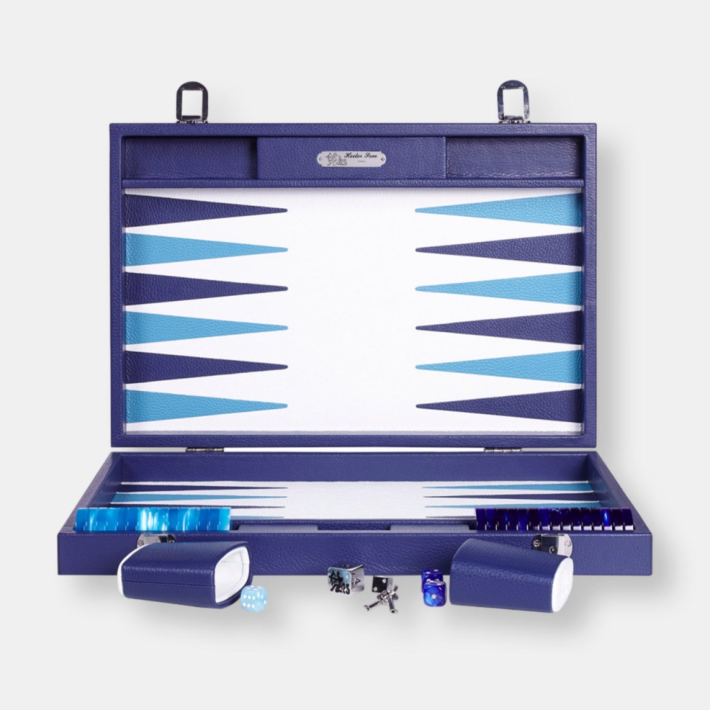 Iris - large buffle bleu de france