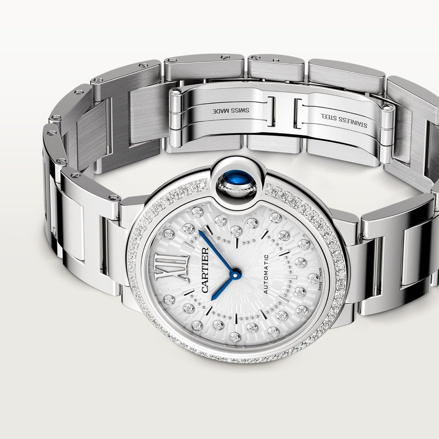 Montre ballon bleu de cartier