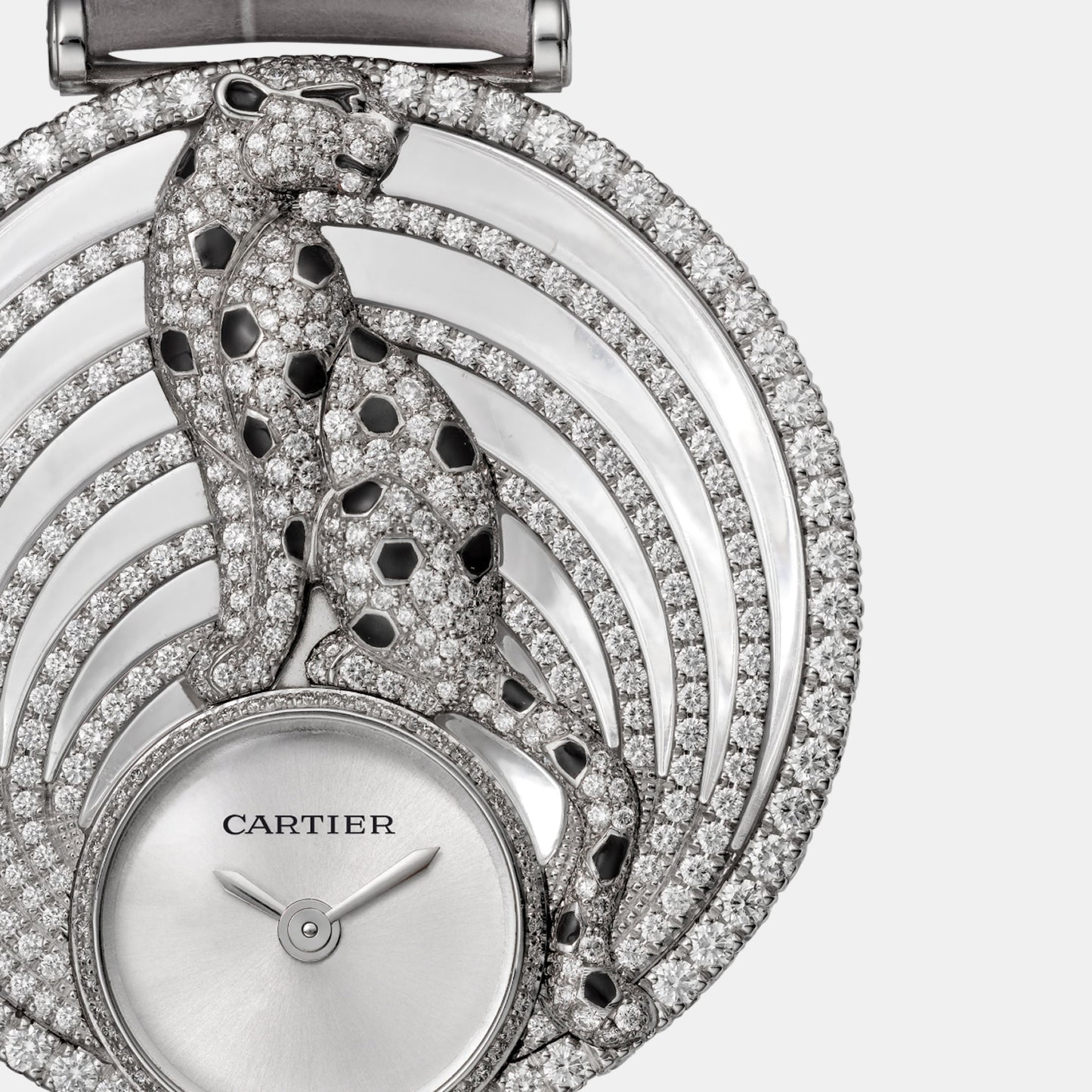 Montre joaillière panthère