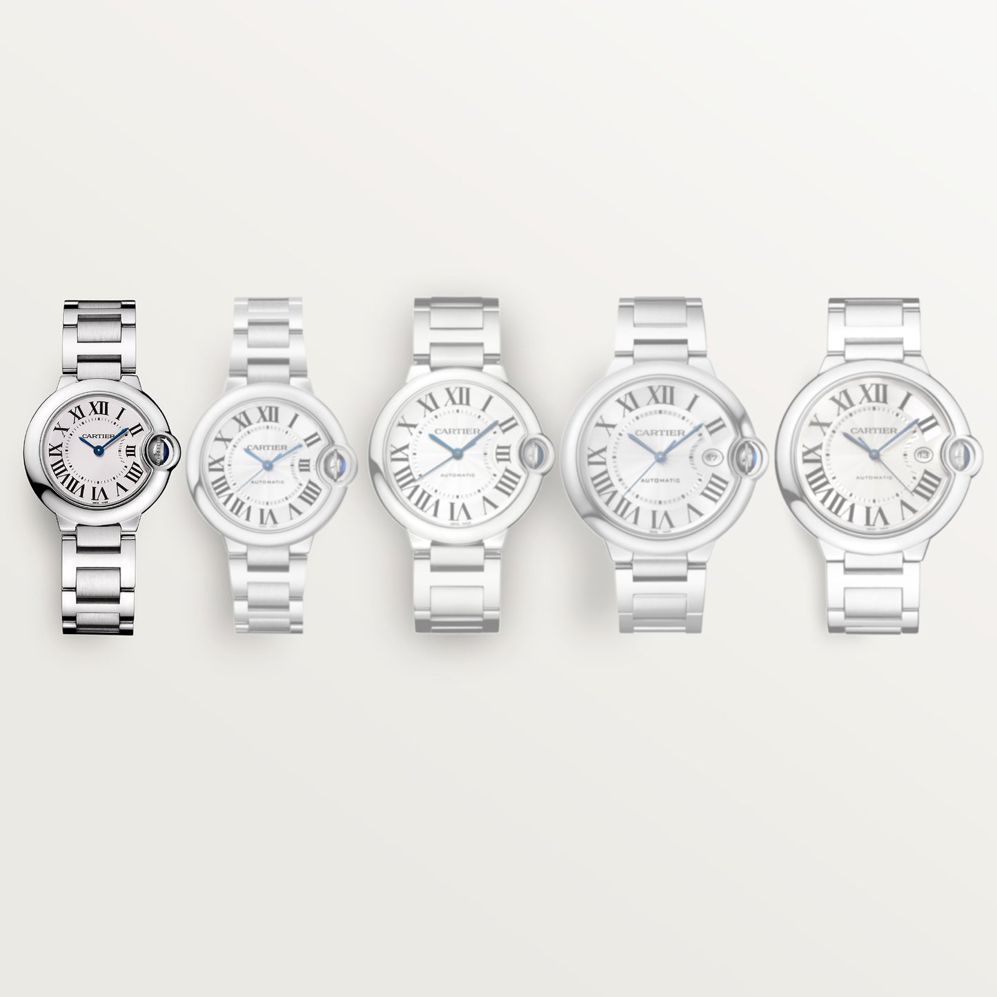 Montre ballon bleu de cartier