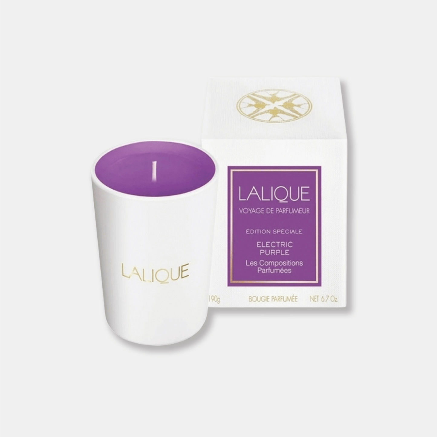 Bougie electric purple candle 190g