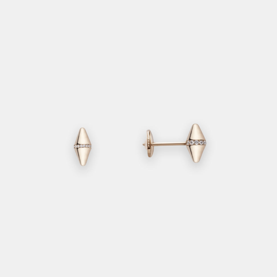 Monoboucle d'oreilles celest pm