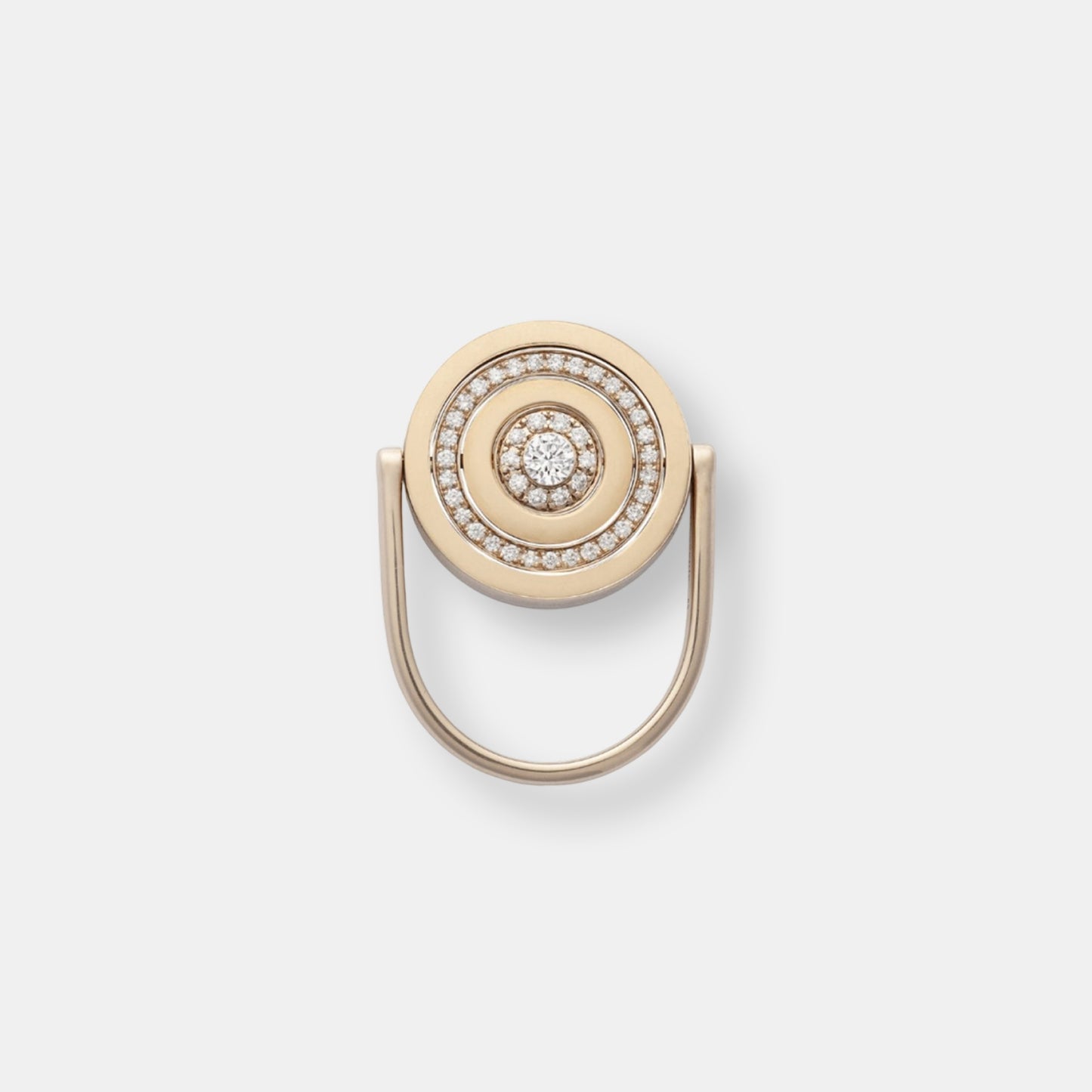 Saturn bague serties