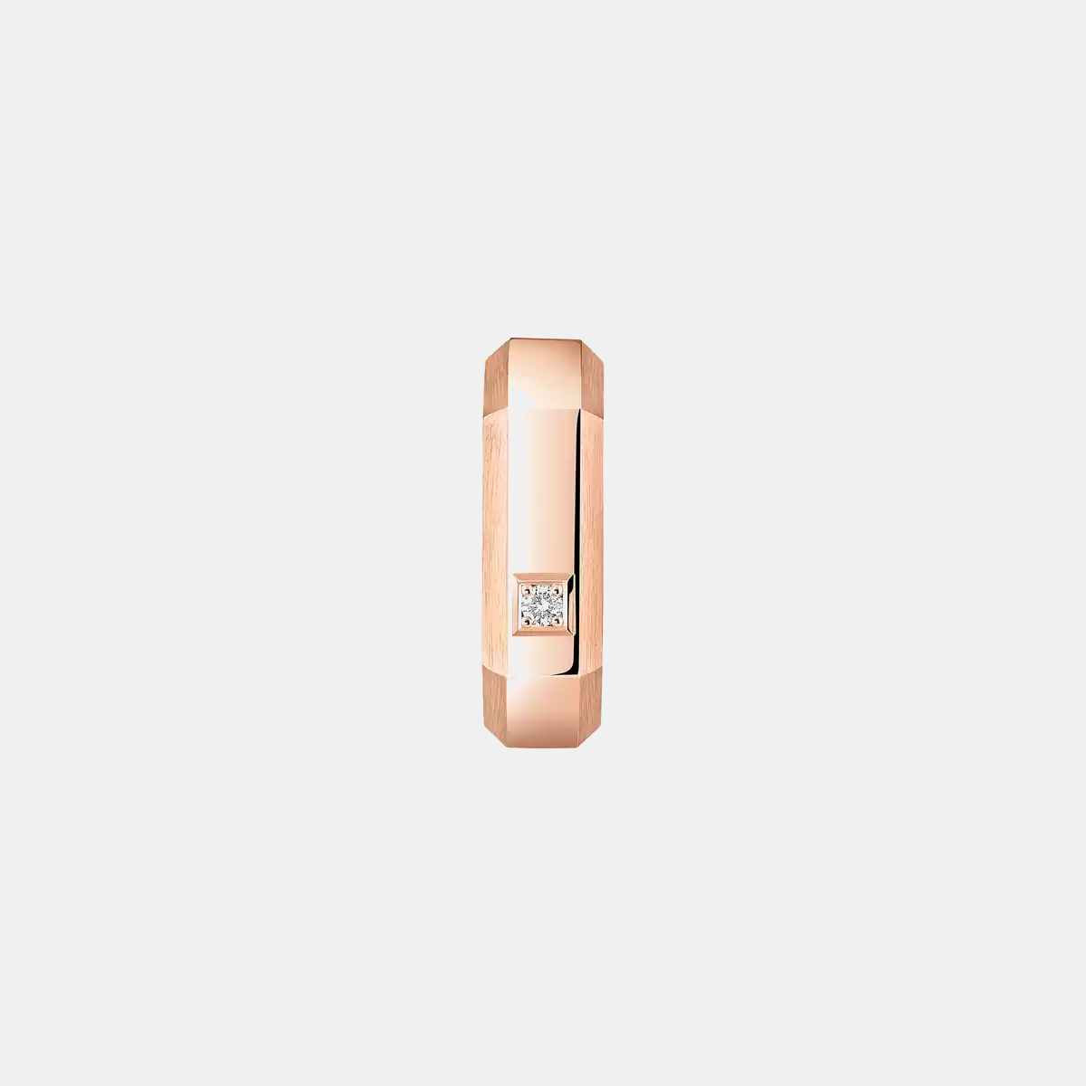 Mono boucle d'oreille mm moderniste