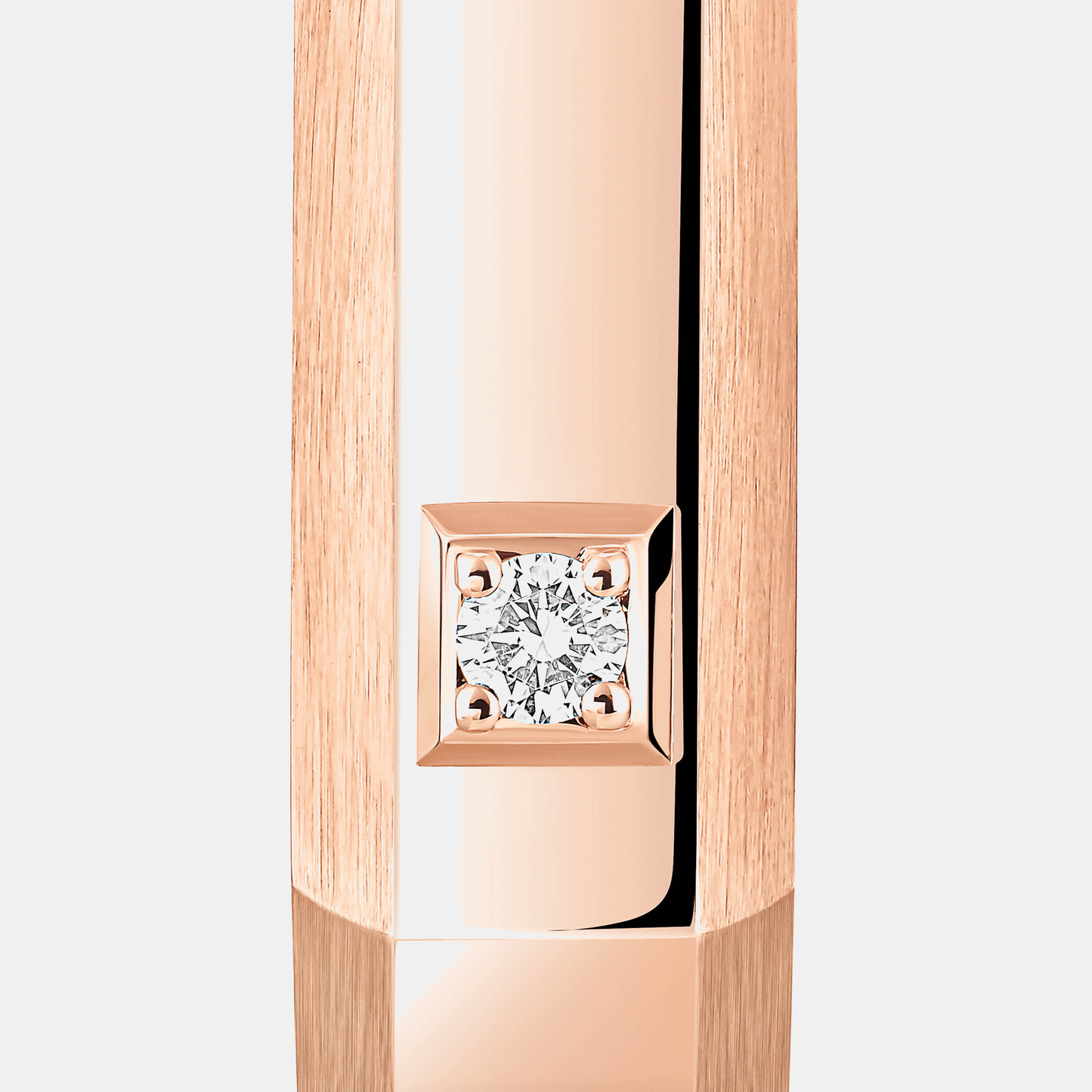 Mono boucle d'oreille mm moderniste