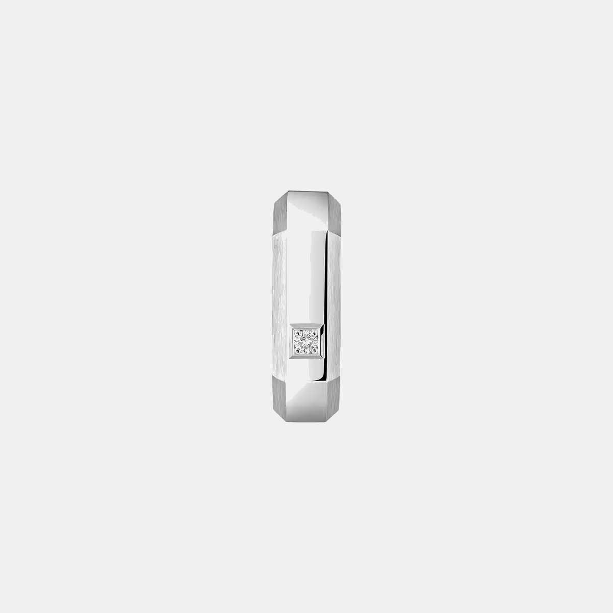 Mono boucle d'oreille mm moderniste