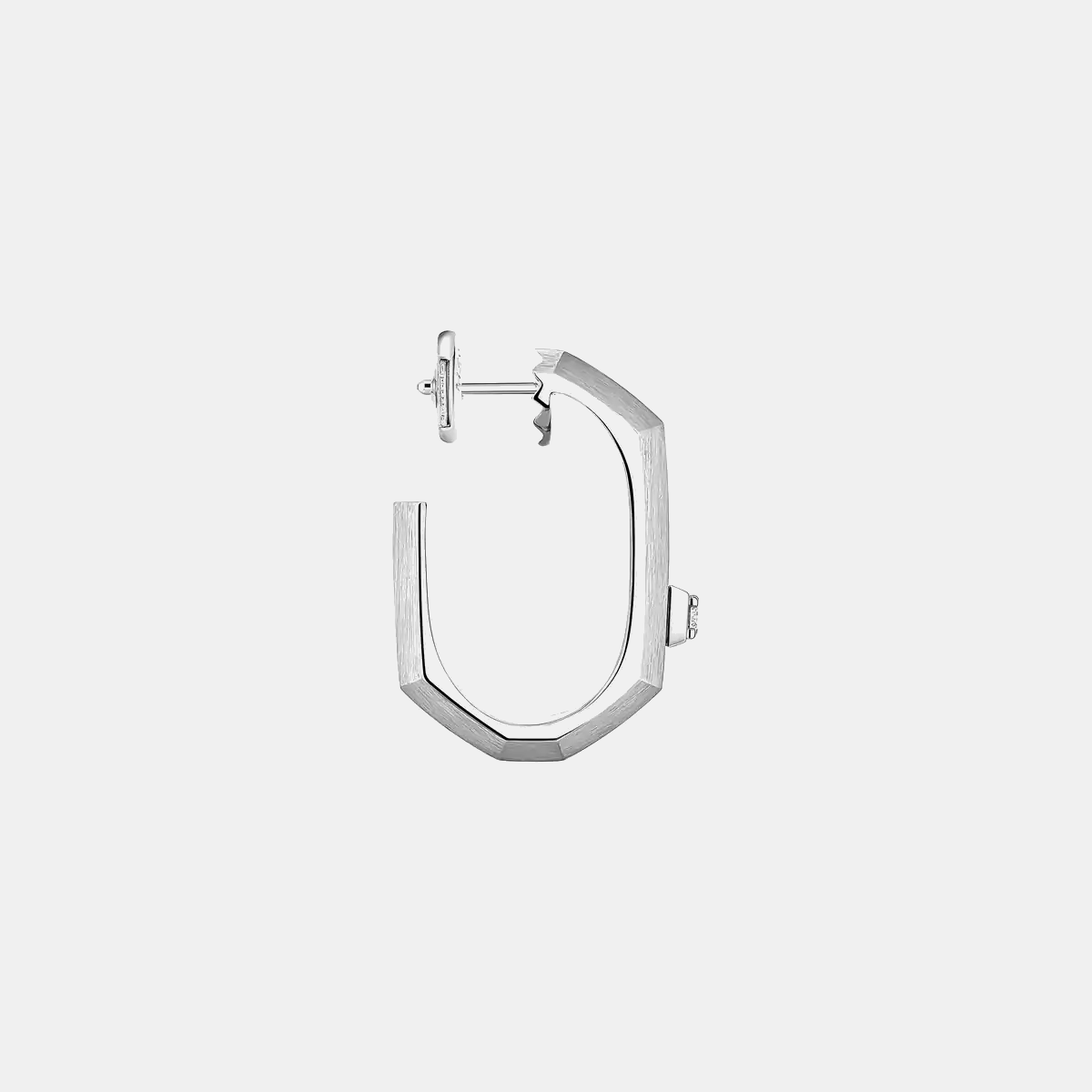 Mono boucle d'oreille mm moderniste