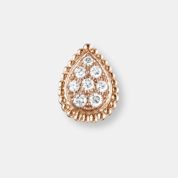 Puces d'oreilles serpent bohème motif s