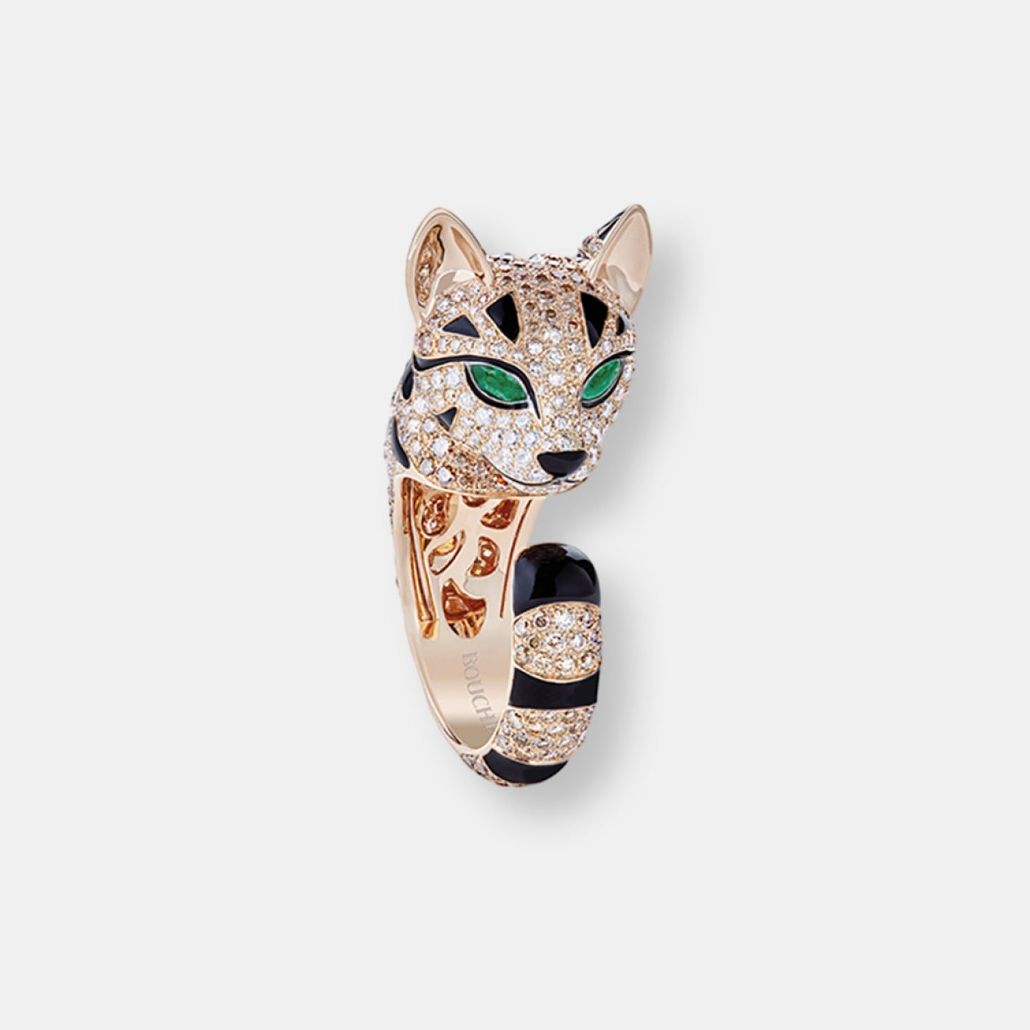 Bague fuzzy, le chat léopard