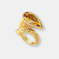 Bague serpent bohème, motif l